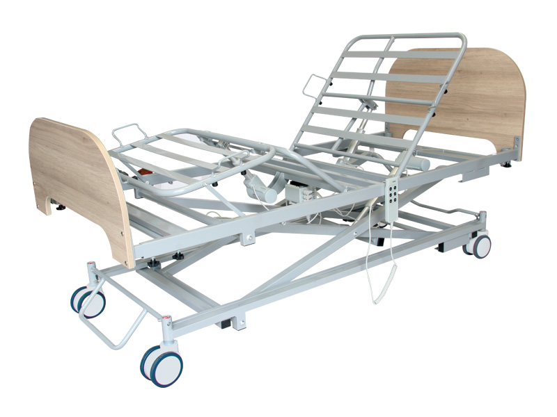 Nursing Bed, King Single, Silver, with Inbuilt Extension, Unicare Xcel